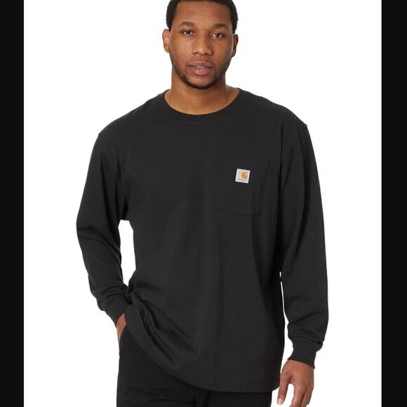 Carhartt Other - Carhartt Loose Fit Heavyweight Long-Sleeve Pocket T-Shirt Brown Size 2XL